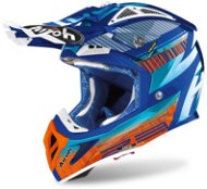 AIROH AVIATOR NOVAK 2.3 AMSS Turquoise/Orange/Blue XS - Motorbike Helmet