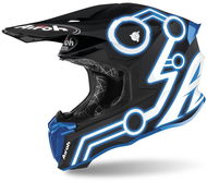 AIROH TWIST NEON Black/Blue S - Motorbike Helmet