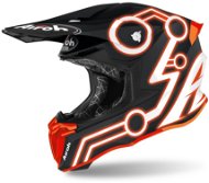 AIROH TWIST NEON čierna/oranžová XS - Prilba na motorku