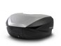 SHAD SH59X Top Case for Motorcycle, Black with Aluminium Cover (Expandable Concept) with PREMIUM Lock - Motorcycle Case