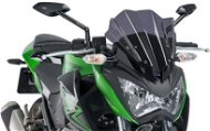 PUIG NEW. GEN SPORT dark smoke for KAWASAKI Z 300 (2015-2017) - Motorcycle Plexiglass
