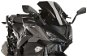 PUIG RACING fekete, KAWASAKI Z 1000 SX (2017-2019) modellekhez - Motor plexi