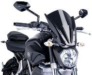 PUIG NEW. GEN TOURING black for YAMAHA MT-07 (2014-2017) - Motorcycle Plexiglass