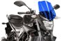 PUIG NEW. GEN TOURING kék, YAMAHA MT-03 320 (2016-2019) modellekhez - Motor plexi