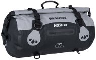 OXFORD Vodotěsný vak Aqua T-70 Roll Bag  (šedý/černý objem 70 l) - Brašna na motorku
