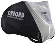 Plachta na motorku OXFORD - Plachta pre tri bicykle Aquatex (čierna/strieborná) - Plachta na motorku