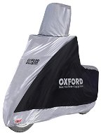 OXFORD plachta na motorku Aquatex Highscreen Scooter provedení pro vysoké plexi, (černá/stříbrná, un - Plachta na skútr