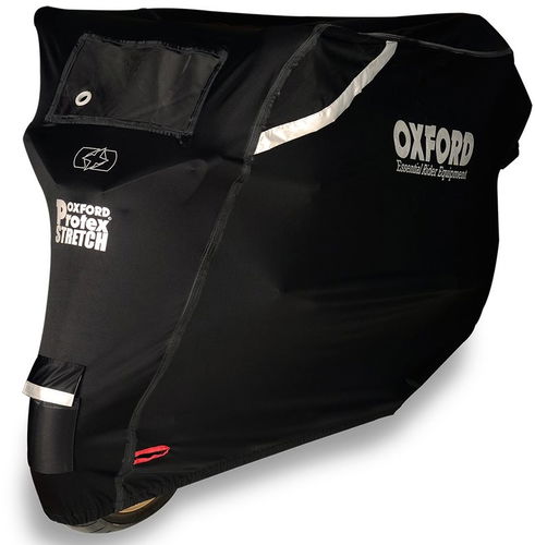 OXFORD Protex Stretch Outdoor Scooter s klimatickou membránou(černá, vel. S) - Plachta na skútr - Hlavní obrázek