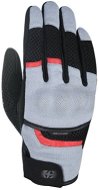 OXFORD BRISBANE AIR L, gray / black / red - Motorcycle Gloves