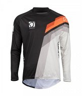 YOKO VIILEE black / white / orange size L - Motocross Jersey