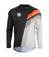 YOKO VIILEE black/white/orange sizing XXL - Motocross Jersey