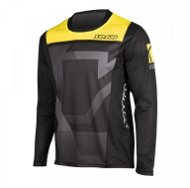 YOKO KISA black / yellow size S - Motocross Jersey