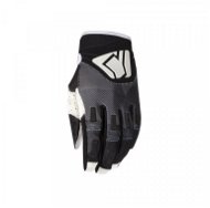 YOKO KISA Black / White size S - Motorcycle Gloves