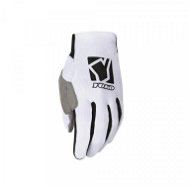 YOKO SCRAMBLE, White/Black, size XL - Motorcycle Gloves