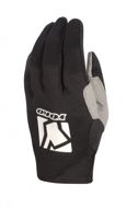 YOKO SCRAMBLE, Black/White, size L - Motorcycle Gloves