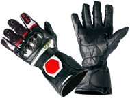 CAPPA RACING Tanaka, Black/Green/White, size M - Motorcycle Gloves