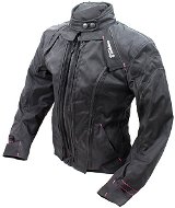 Cappa Racing STRADA textilná čierna/ružová M - Motorkárska bunda