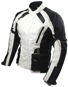 Cappa Racing KISO textilná čierna/sivá S - Motorkárska bunda
