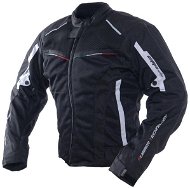 Cappa Racing RACING textilná čierna XXL - Motorkárska bunda