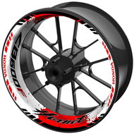 M-Style Single-Piece Decals for HONDA CB600F - Rim Stickers