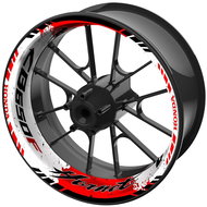 M-Style Single-Piece Decals for HONDA CB650F - Rim Stickers