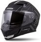 CASSIDA Integral 3.0 Turbohead, (Matte Black/Silver, Size 2XL) - Motorbike Helmet