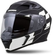 CASSIDA Integral 3.0 RoxoR, (Matte Black/White/Grey, Size L) - Motorbike Helmet