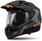 CASSIDA Tour 1.1 Specter, (Army Green Matte/Grey/Orange/Black, Size M) - Motorbike Helmet