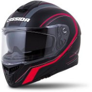 CASSIDA Integral GT 2.0 Reptyl, (Black/Red Fluo/White, Size L) - Motorbike Helmet