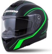 CASSIDA Integral GT 2.0 Reptyl, (Black/Green/White, Size XL) - Motorbike Helmet