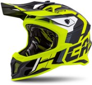 CASSIDA Cross Pro II Contra, (Yellow Fluo/Black/Grey/White, Size XS) - Motorbike Helmet
