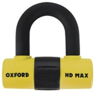 OXFORD Lock U Profile HD Max, (Yellow / Black, Pin diameter of 14mm) - Motorcycle Lock
