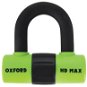 OXFORD Lock U profile HD Max, (Green/Black, Pin Diameter 14mm) - Motorcycle Lock