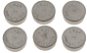 OXFORD Replacement set of 6 batteries for Boss and Screamer alarm disc locks - Button Cell