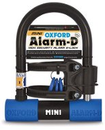 OXFORD Lock U profile Alarm-D Mini, (integrated alarm, 205 mm x 155 mm, pin diameter 14 mm) - Motorcycle Lock