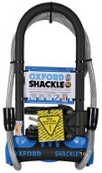 OXFORD Zámok U profil Shackle 14 DUO, (modrý/čierny, 320 × 177 mm, priemer čapu 14 mm) - Zámok na motorku