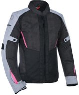 OXFORD IOTA 1.0 AIR, dámska (čierna/sivá/ružová, veľkosť 12) - Motorkárska bunda