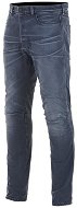 ALPINESTARS SHIRO DENIM kolekcia DIESEL JEANS, (vypratá modrá, veľkosť 38) - Moto nohavice