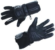 CAPPA RACING Winter Max, Leather, Black, size M - Motorcycle Gloves