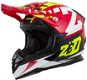 ZED helmet X1.9, (Red/Yellow Fluo/Black/White, size L) - Motorbike Helmet