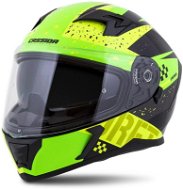 CASSIDA helmet Integral 3.0 DRFT, CASSIDA (yellow pearl/green/black, Plexiglas with preparation for  - Motorbike Helmet