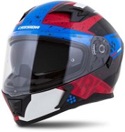 CASSIDA Helmet Integral 3.0 DRFT, CASSIDA (pearl blue/red/black/white, Plexiglas with Pi preparation - Motorbike Helmet