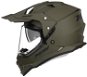 NOX helmet N312, (matt green, size M) - Motorbike Helmet