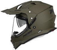 NOX helmet N312, (matt green, size S) - Motorbike Helmet