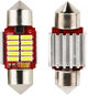 SEFIS LED žárovka sufit 31mm 12V 10SMD CANBUS - LED autožárovka