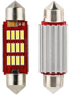 SEFIS LED žárovka sufit 36mm 12V 12SMD CANBUS - LED autožárovka