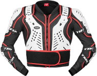 TXR Body protector Guard white/black/red sized. XXL - Motorbike Body Armor