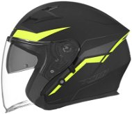 NOX N127 (black/yellow matt, size S) - Motorbike Helmet