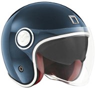NOX HERITAGE (petrol blue, size S) - Scooter Helmet