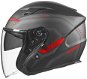NOX N128 (black matt-red, size XL) - Motorbike Helmet